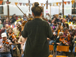 ‘Vibrant and alive’ Fiddlers alight at Potash Hill