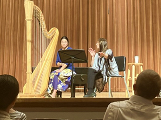 American Harp Institute offers intensive training on Potash Hill